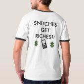 Snitch-Shirt T-Shirt (Rückseite)
