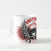Snitches erhalten Stiche Kaffeetasse (Vorderseite Links)