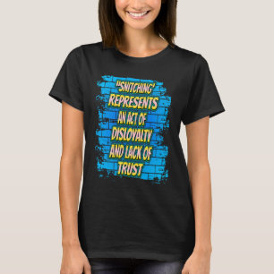 Snittern stellt einen aktkastischen Spaß dar T-Shirt