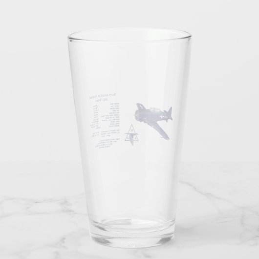 SNJ PINT GLASS GLAS (Rückseite)
