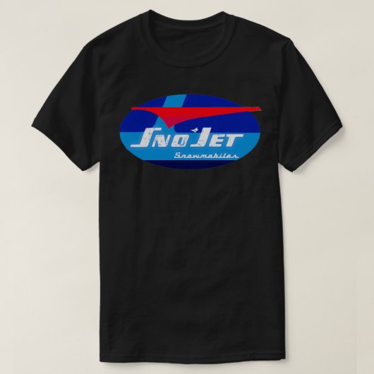 Sno Jet Snowmobile T-Shirt (Design vorne)