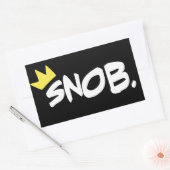 Snob Stickers (Umschlag)
