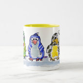 Snobody mögen Sie Penguin-Tasse Zweifarbige Tasse (Mittel)