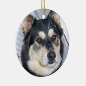 SNOCH UND CHRISTMAS und Dehnschießpistole los Keramikornament (Rechts)