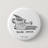 Snod Ratte: Diznel Snorter Button (Vorderseite)