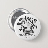 Snod Ratte: Drache-Spinne Button (Vorne & Hinten)