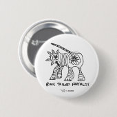 Snod Ratte: Ring angebundenes Fartalot Button (Vorne & Hinten)