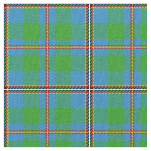 Snodgrass Tartan-Druck Stoff (Nahaufnahme)