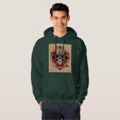 SNOKXINK Avant Garde Art Tattoo Studio Hoodie (Vorne ganz)
