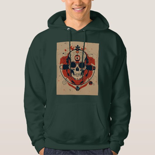 SNOKXINK Avant Garde Art Tattoo Studio Hoodie (Vorderseite)