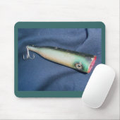 Snook Bait Co Vintage Köder-Mauspad Mousepad (Mit Mouse)