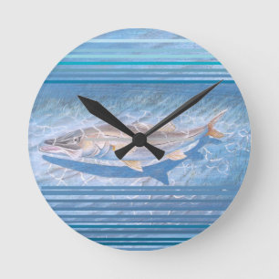 Snook Runde Wanduhr