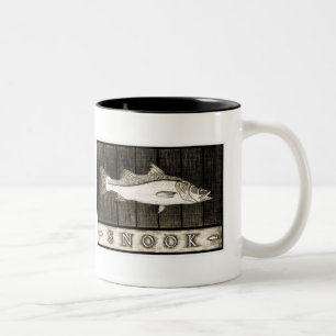 Snook Vintage Schwarz-Weiß-Tassen Zweifarbige Tasse