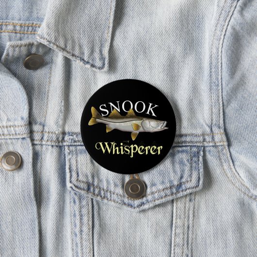 Snook Whisperer Dark Button (Beispiel)