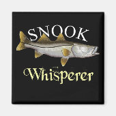 Snook Whisperer Dark Magnet (Vorne)