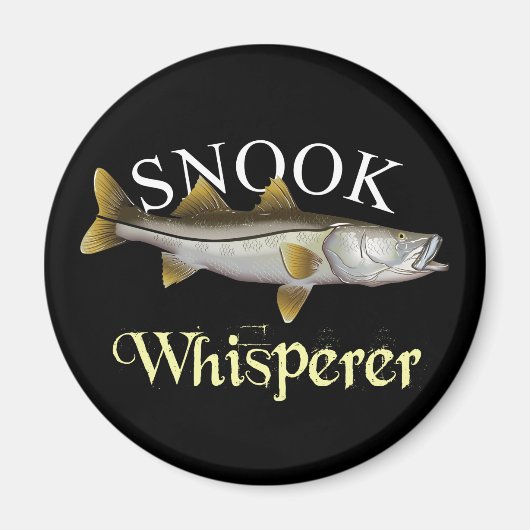 Snook Whisperer Dark Magnet (Vorne)