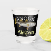 Snook Whisperer Dark Schnapsglas (Vorderseite)