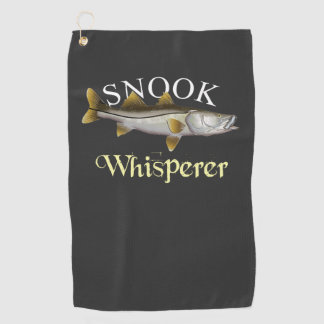 Snook Whisperer Dunkles Handtuch