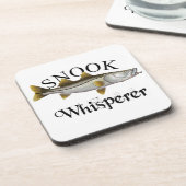 Snook Whisperer Light Getränkeuntersetzer (Linke Seite)