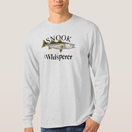 Snook Whisperer Light Long Sleeve T-Shirt (Vorderseite)