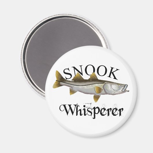 Snook Whisperer Light Magnet (Vorderseite/Rückseite)