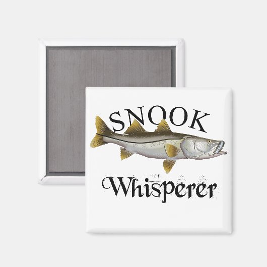 Snook Whisperer Light Magnet (Vorderseite/Rückseite)
