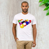 Snooker Balls Mens T - Shirt