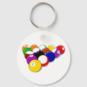 Snooker Balls Schlüsselanhänger (Vorderseite)