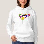 Snooker Balls Womens Hoodie (Vorderseite)