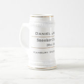 Snooker Champion oder Pool Champion Award Bierglas (Vorderseite Links)