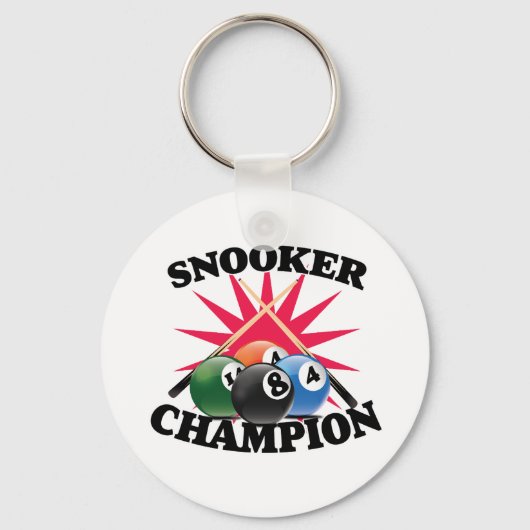 Snooker Champion Schlüsselanhänger (Vorderseite)