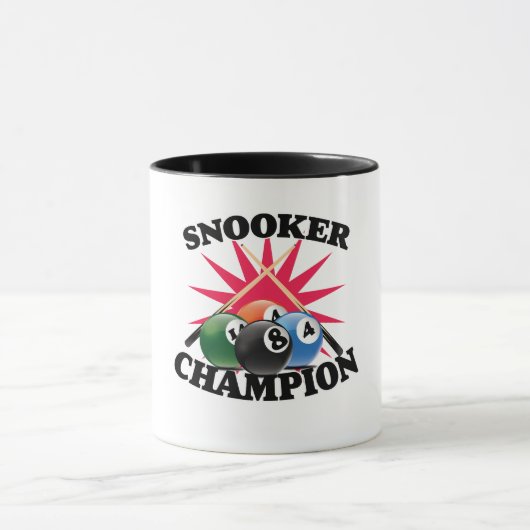 Snooker Champion Tasse (Zentrum)
