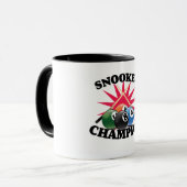 Snooker Champion Tasse (Vorderseite Links)