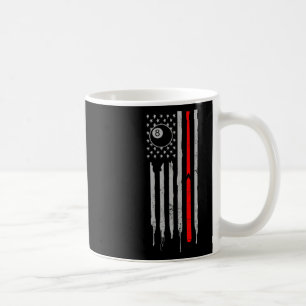 Snooker Design 4. Juli Patriotic US American F Kaffeetasse