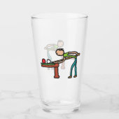 Snooker Glas (Vorderseite)