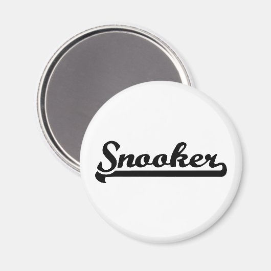 Snooker Magnet (Vorderseite/Rückseite)
