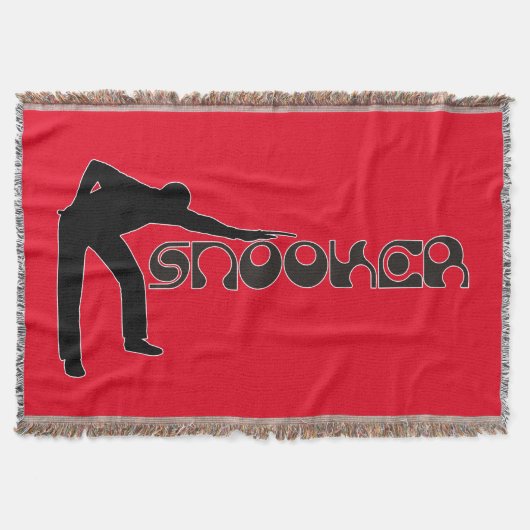 SNOOKER Moderner Schriftart + Ihre Ideen Decke (Vorderseite)