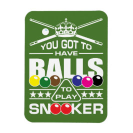 Snooker Notice Magnet