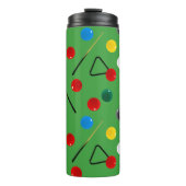 Snooker Player, Billardtisch Thermosbecher (Vorderseite)
