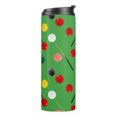 Snooker Player, Billardtisch Thermosbecher (Nach links gedreht)