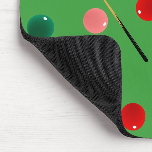 Snooker Player Mousepad (Ecke)