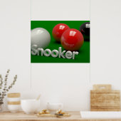 Snooker Poster (Küche)