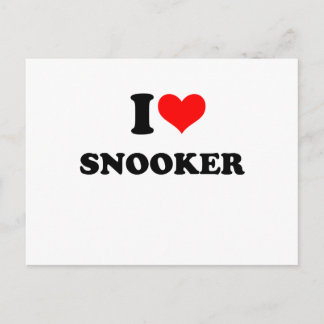 Snooker Postkarte