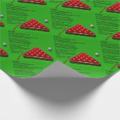 Snooker - Sohn-Gedicht Geschenkpapier (Ecke)