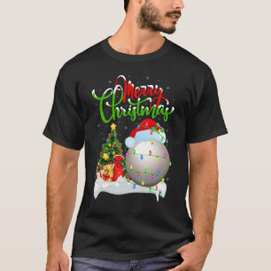 Snooker Sports Weihnachtsdekoration Snooker Chr T-Shirt