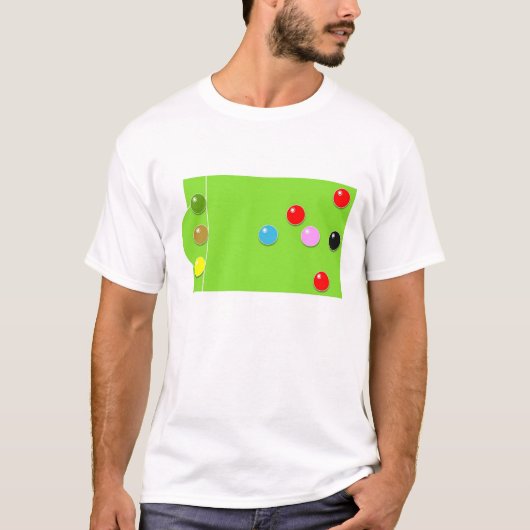 Snooker T-Shirt (Vorderseite)