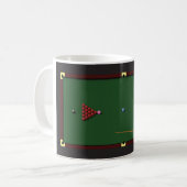 Snooker-Tasse Kaffeetasse (Vorderseite Links)