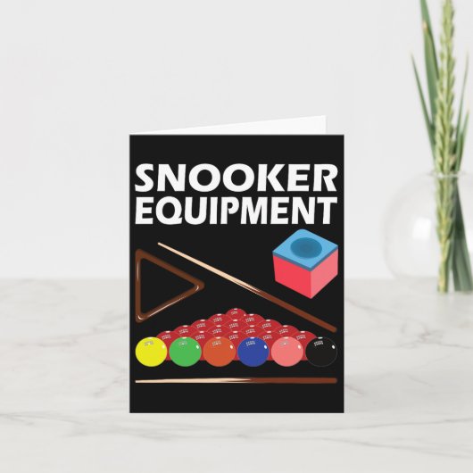 Snookerausrüstung Billard Jerseys für Männer 8 ll Karte (Vorderseite)