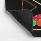 Snookerausrüstung Billard Jerseys für Männer 8 ll  Mousepad (Ecke)