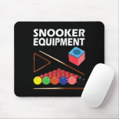Snookerausrüstung Billard Jerseys für Männer 8 ll  Mousepad (Mit Mouse)